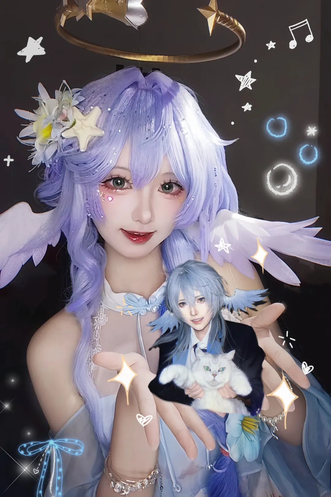 【知更鸟cos】崩坏星穹铁道知更鸟私设与星期日同框 - 第 1 张