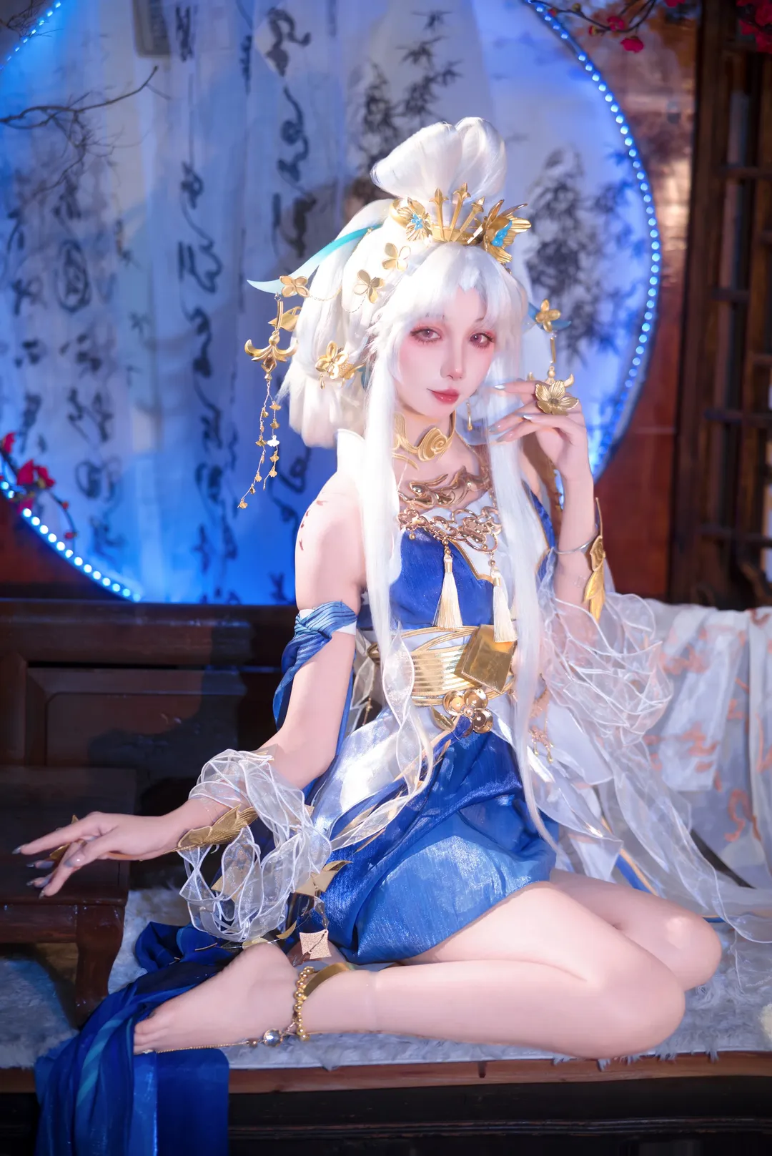 【嫦娥cos】王者榮耀嫦娥星落盞 - 第 10 張
