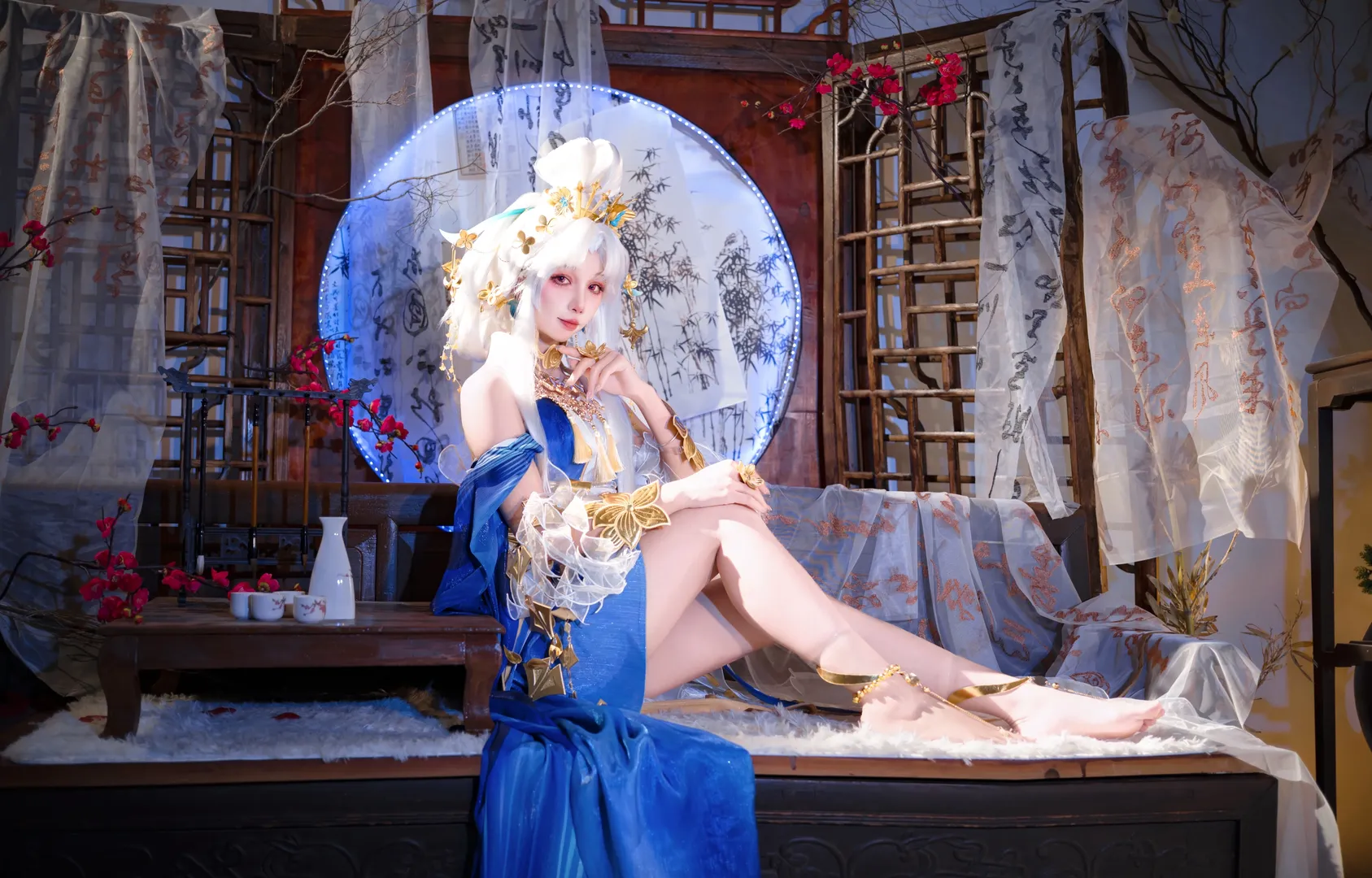 【嫦娥cos】王者榮耀嫦娥星落盞 - 第 2 張