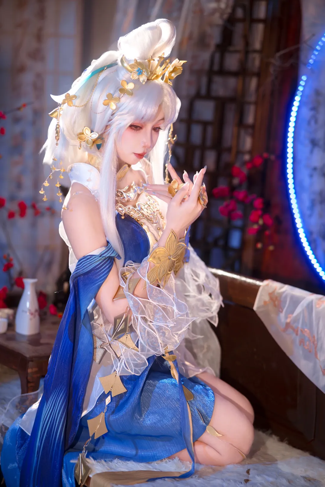 【嫦娥cos】王者榮耀嫦娥星落盞 - 第 4 張