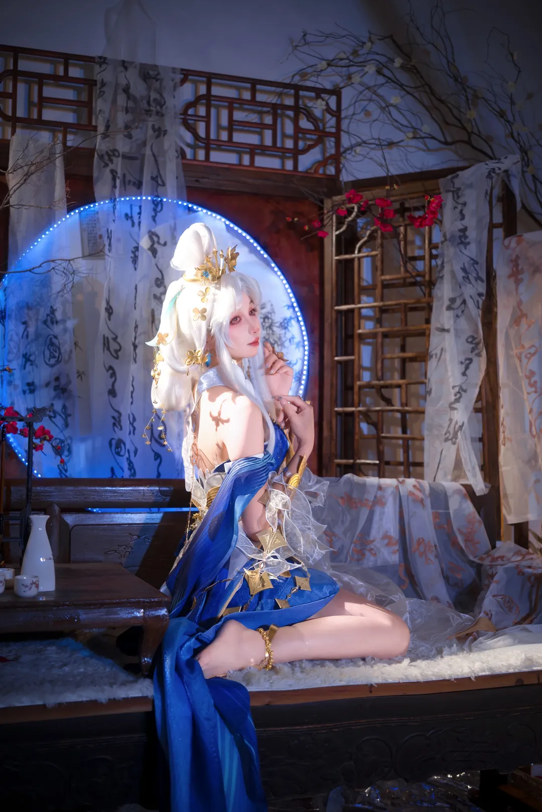 【嫦娥cos】王者榮耀嫦娥星落盞 - 第 5 張