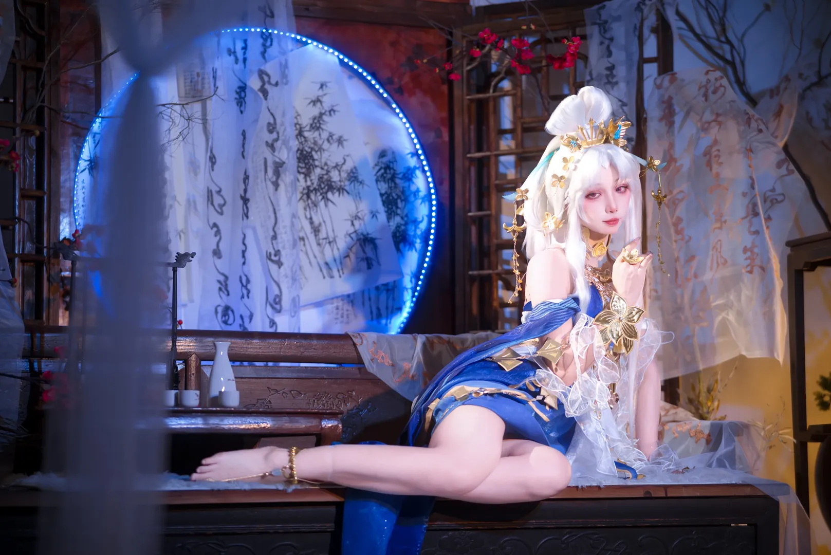 【嫦娥cos】王者榮耀嫦娥星落盞 - 第 6 張