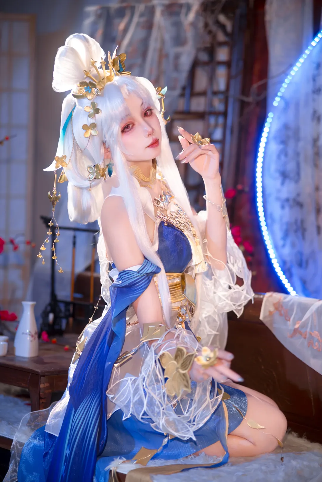 【嫦娥cos】王者榮耀嫦娥星落盞 - 第 8 張
