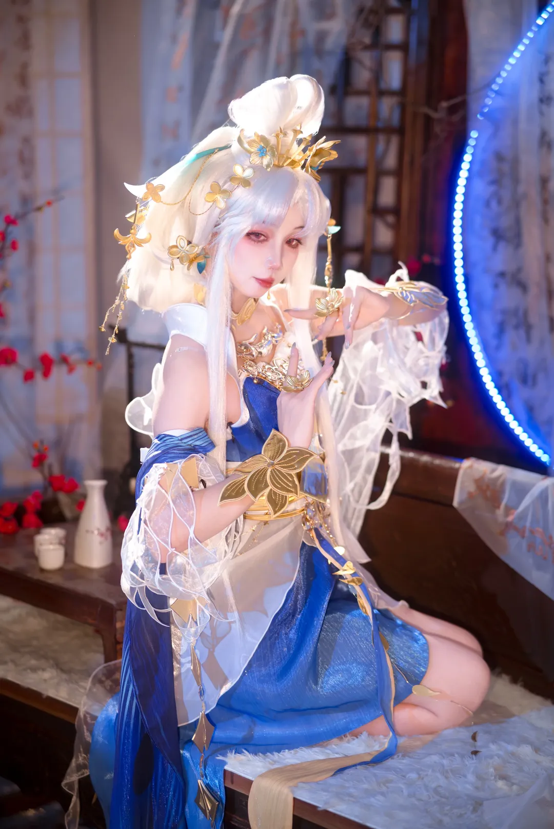【嫦娥cos】王者榮耀嫦娥星落盞 - 第 9 張