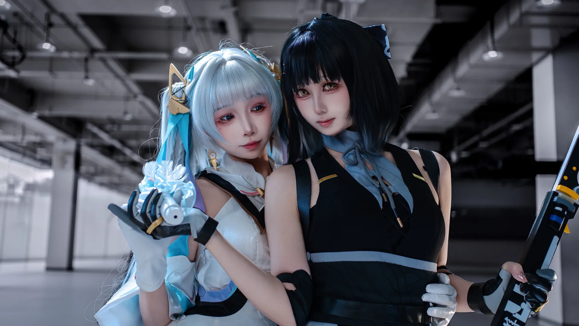 【今汐cos】鸣潮女漂今汐演唱会双人场照 - 第 8 张