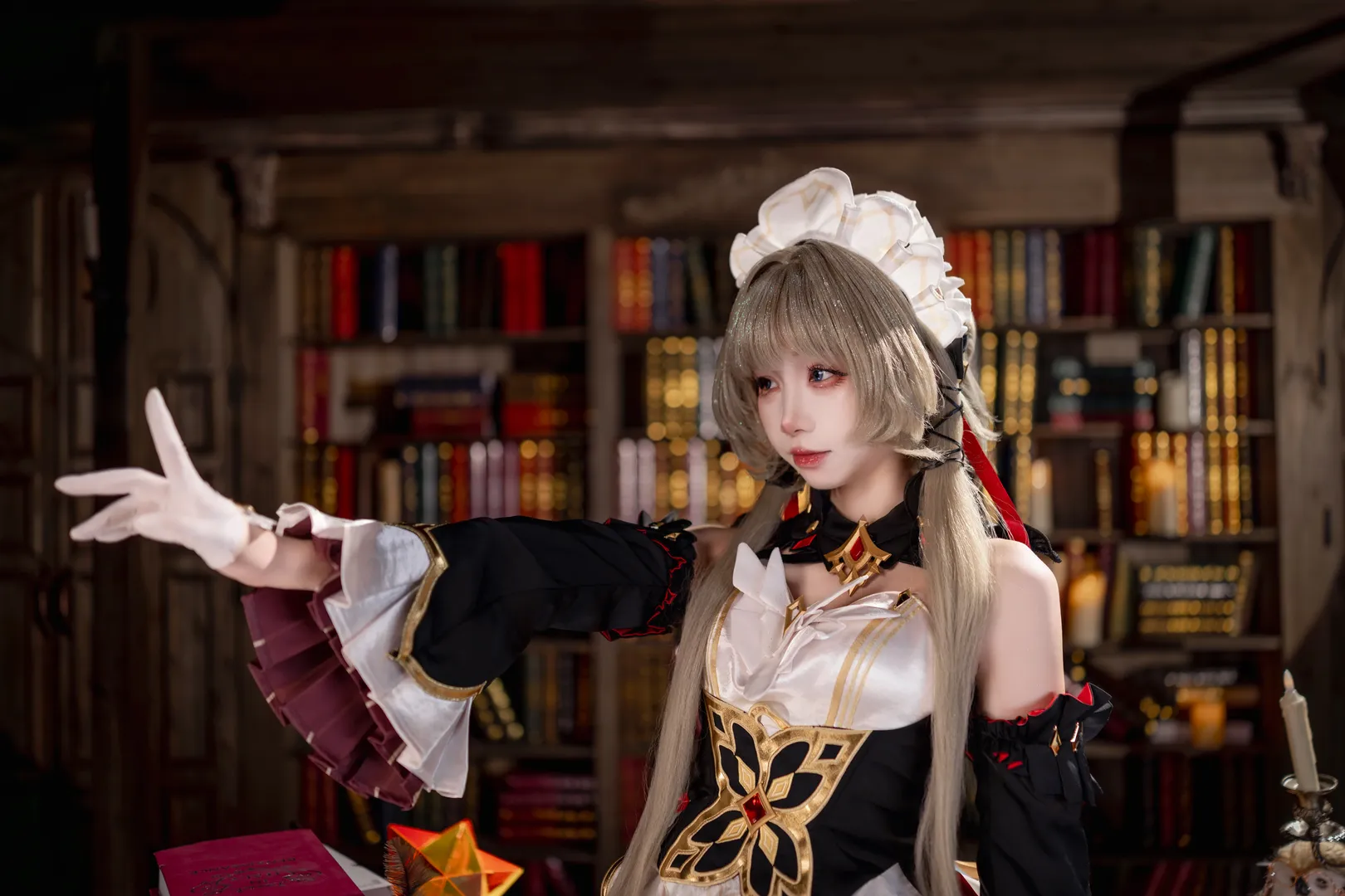 【木偶桑多涅cos】原神之書，獨坐沙發的一杯紅茶 - 第 9 張