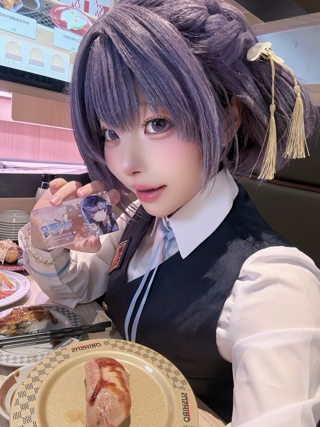 【秦谷美铃cos】学园偶像大师里的重女属性大爆发 - 第 3 张