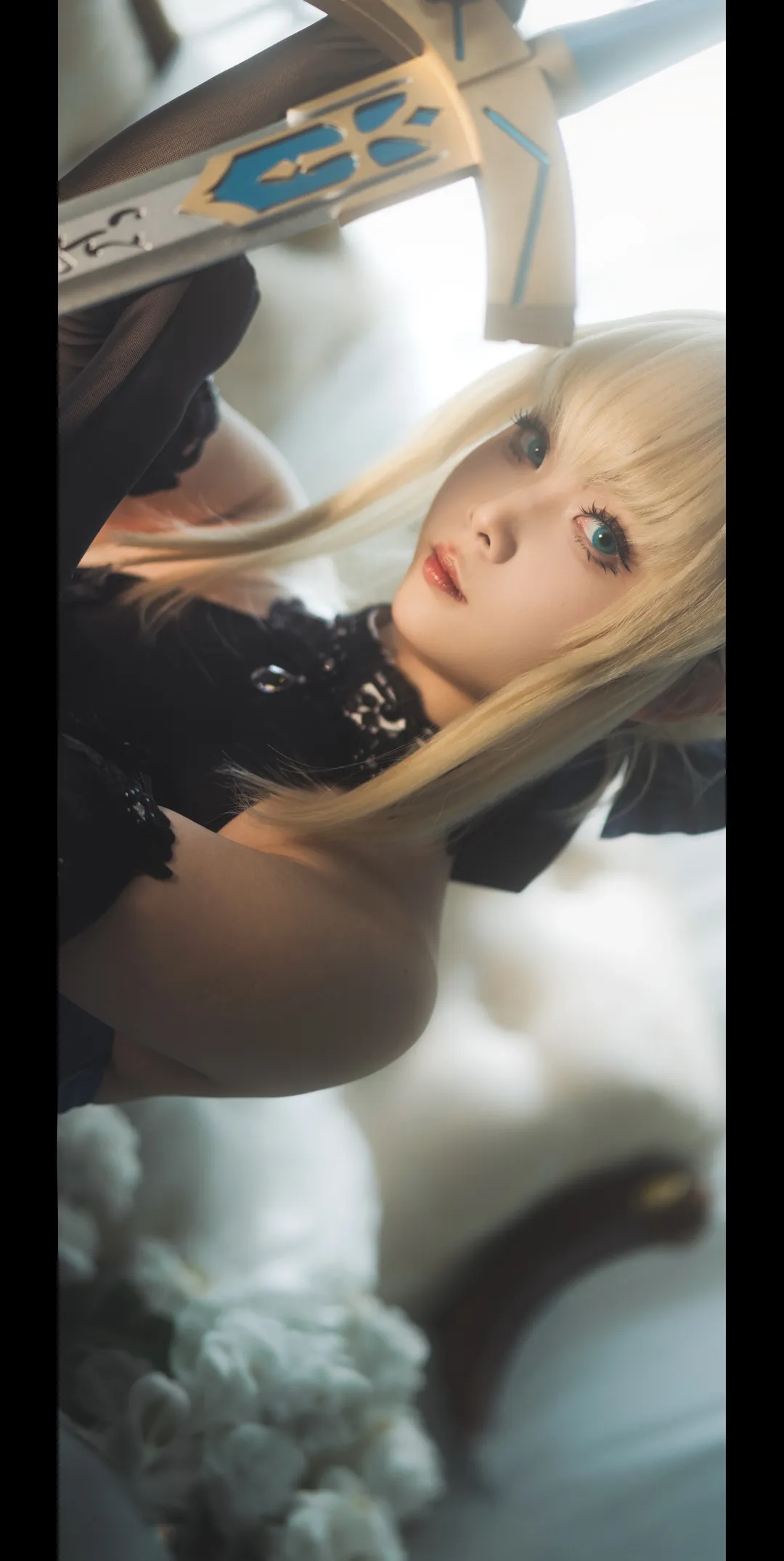 【阿爾託莉雅cos】Fate宴會之藍造型的室內光影記錄 - 第 3 張