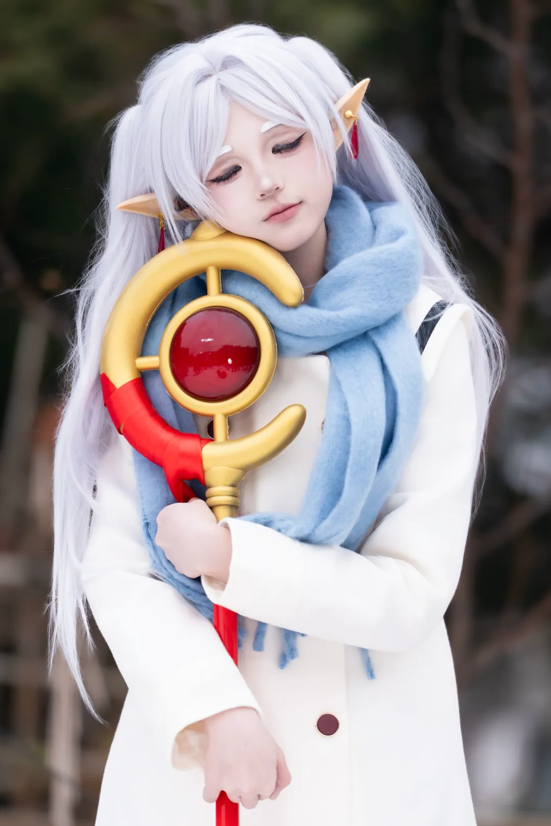 【芙莉蓮cos】葬送的芙莉蓮冬日雪景拍攝分享 - 第 3 張