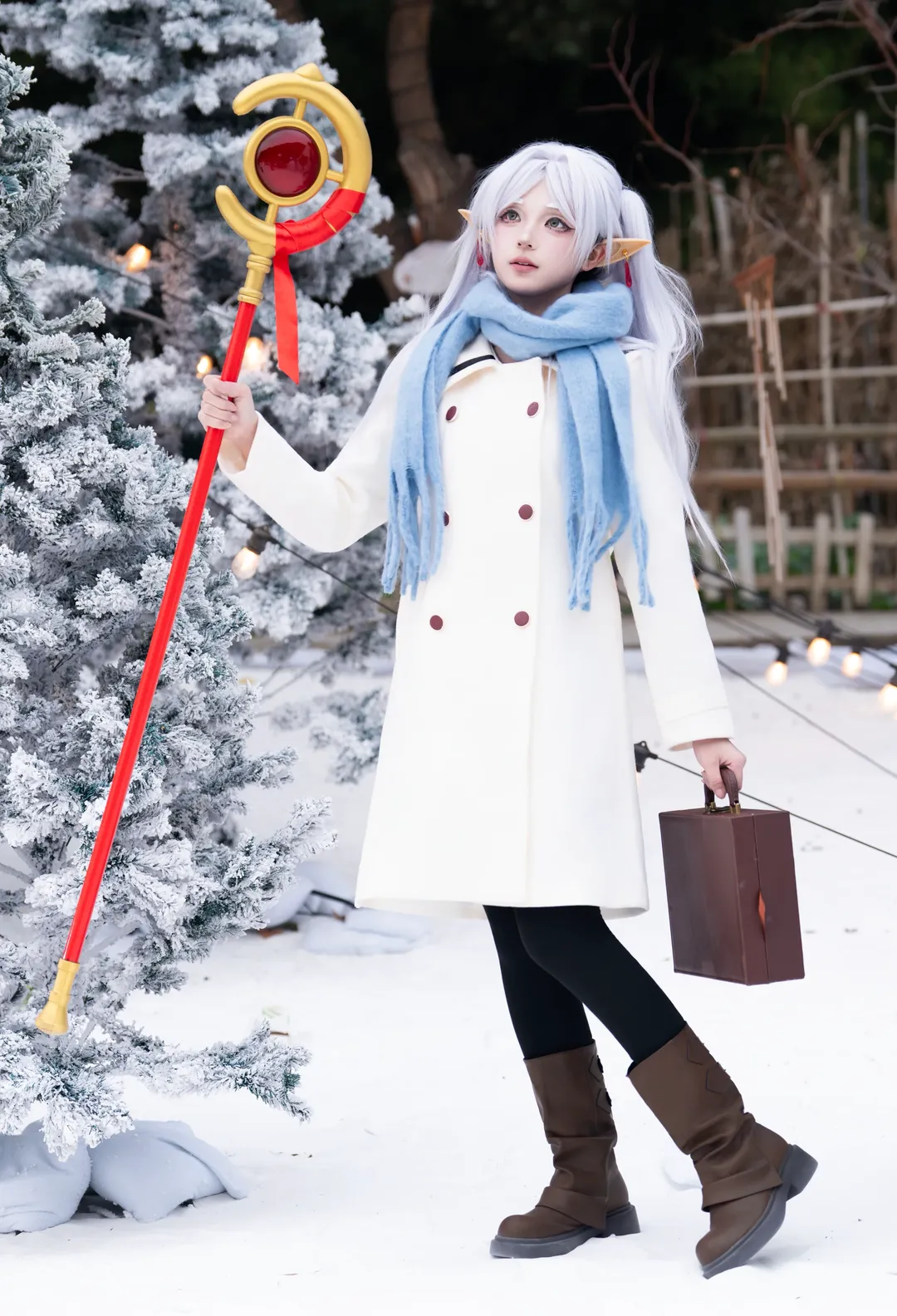 【芙莉蓮cos】葬送的芙莉蓮冬日雪景拍攝分享 - 第 4 張