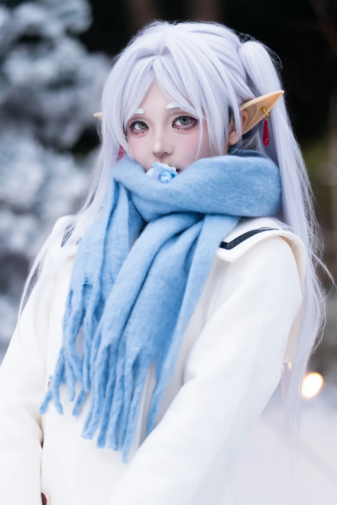 【芙莉蓮cos】葬送的芙莉蓮冬日雪景拍攝分享 - 第 6 張