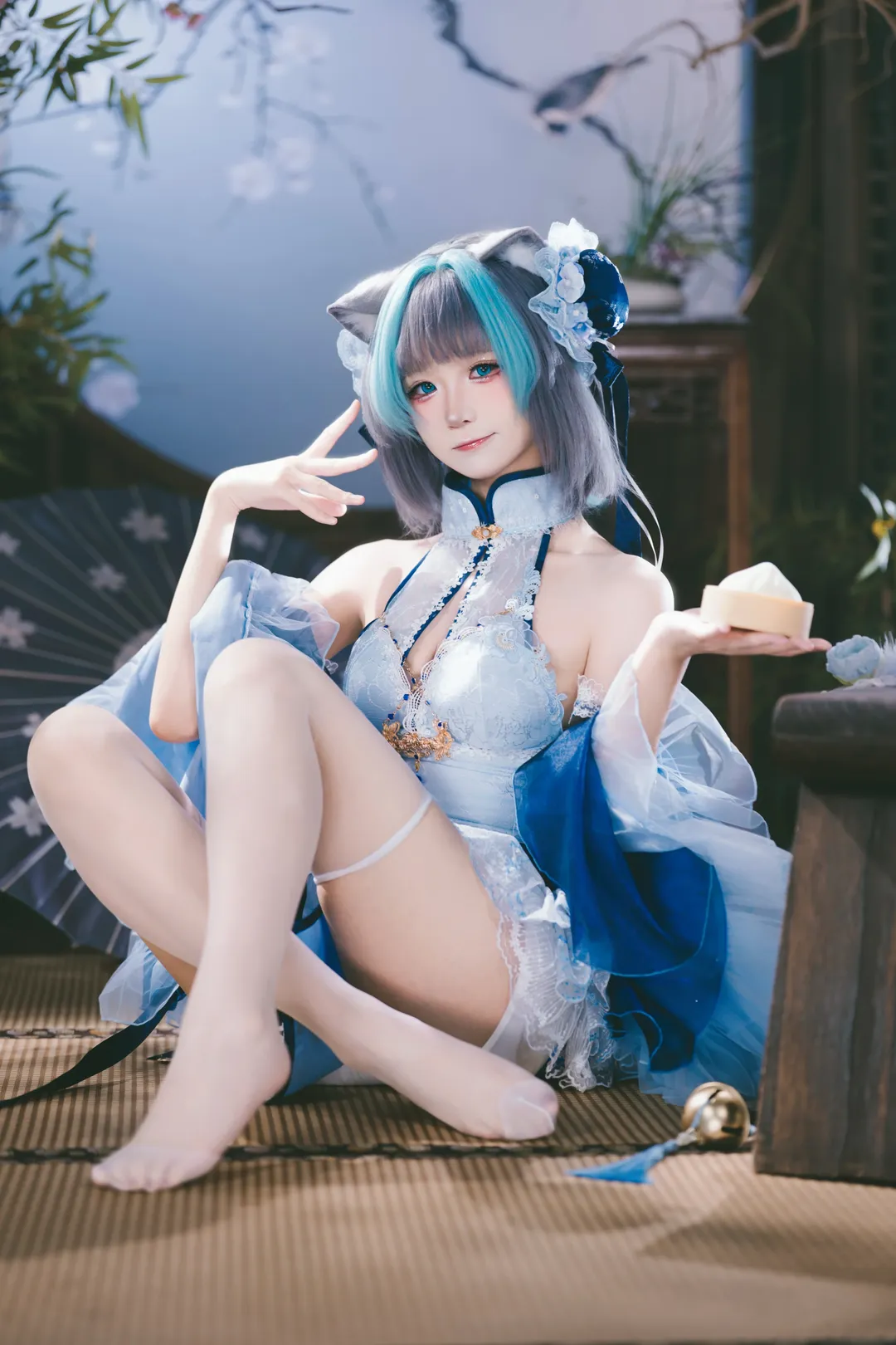 【柴郡cos】碧蓝航线中华猫娘风韵犹存 - 第 2 张