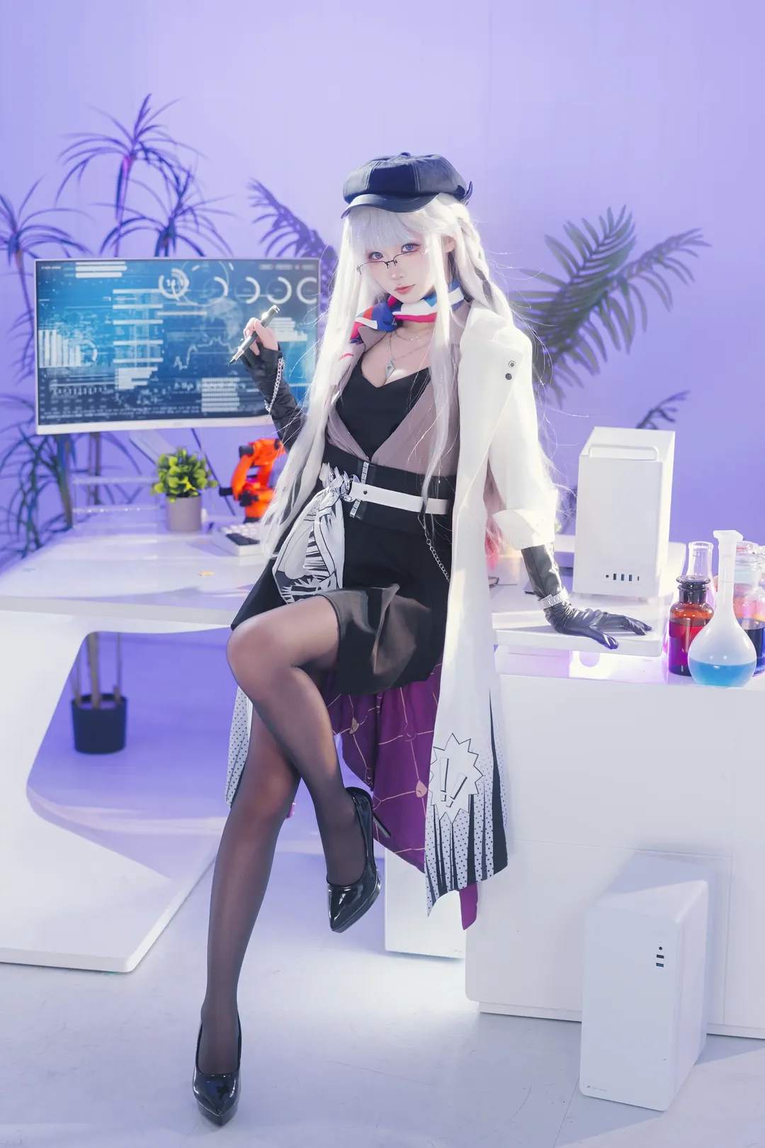 【虚照cos】崩坏星穹铁道白大褂实验室造型 - 第 2 张