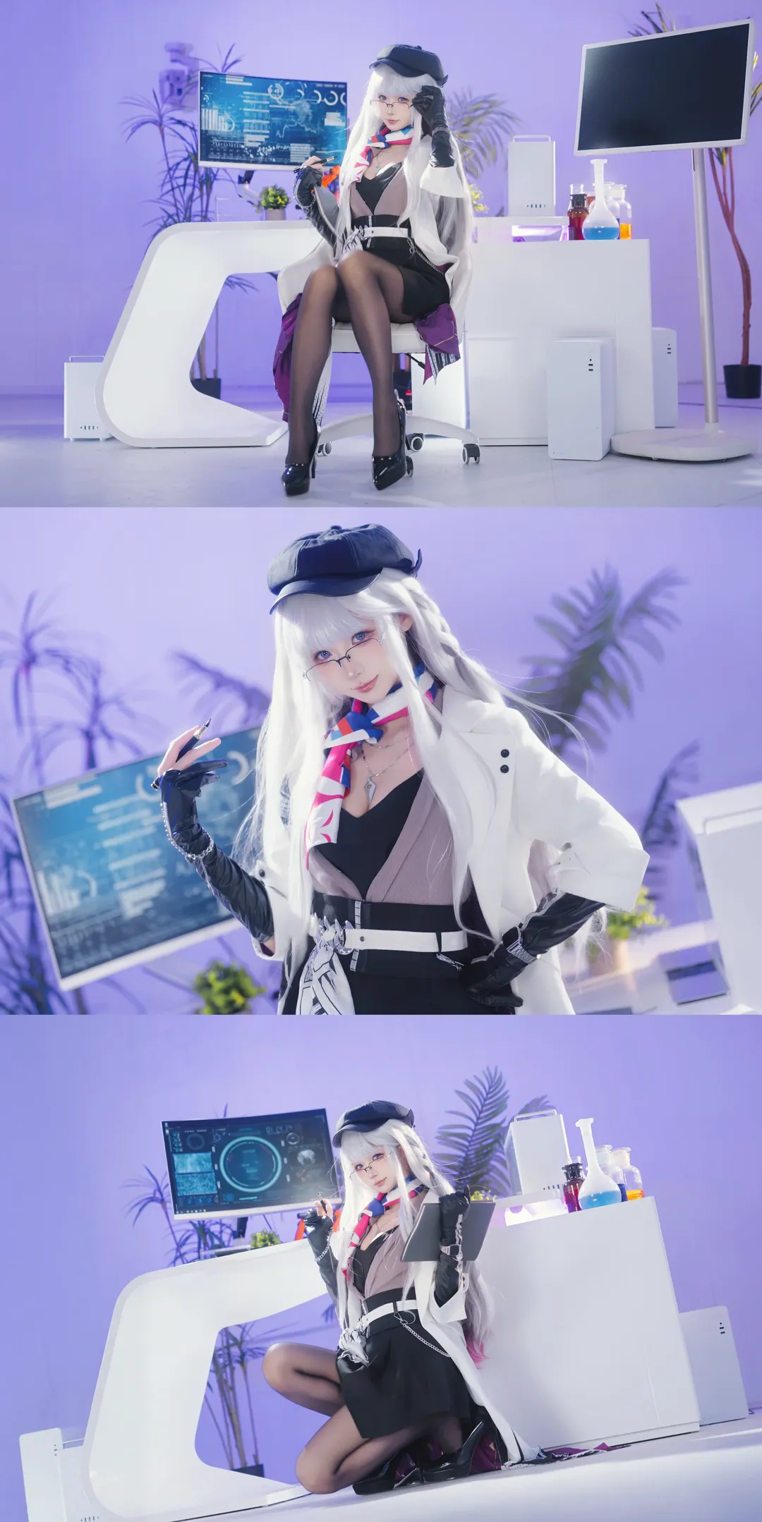 【虚照cos】崩坏星穹铁道白大褂实验室造型 - 第 4 张