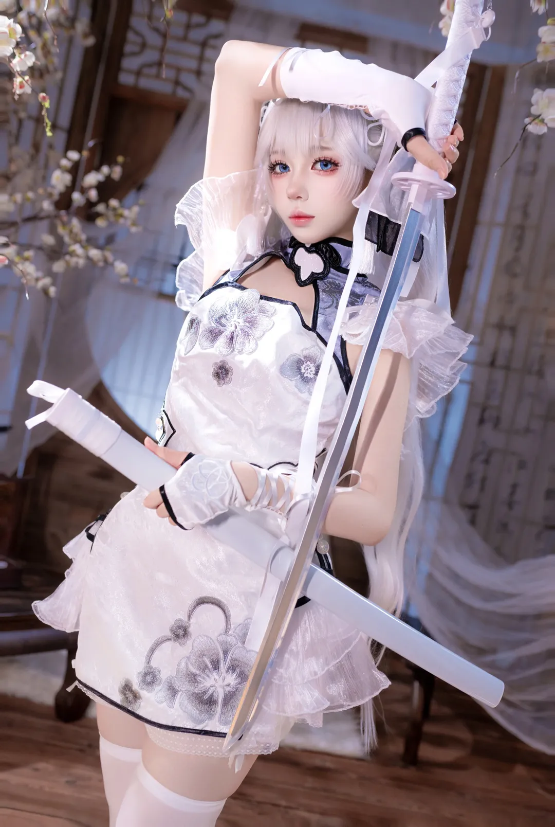【殷紫萍cos】永劫无间 寒剑出鞘的国风美学 - 第 4 张