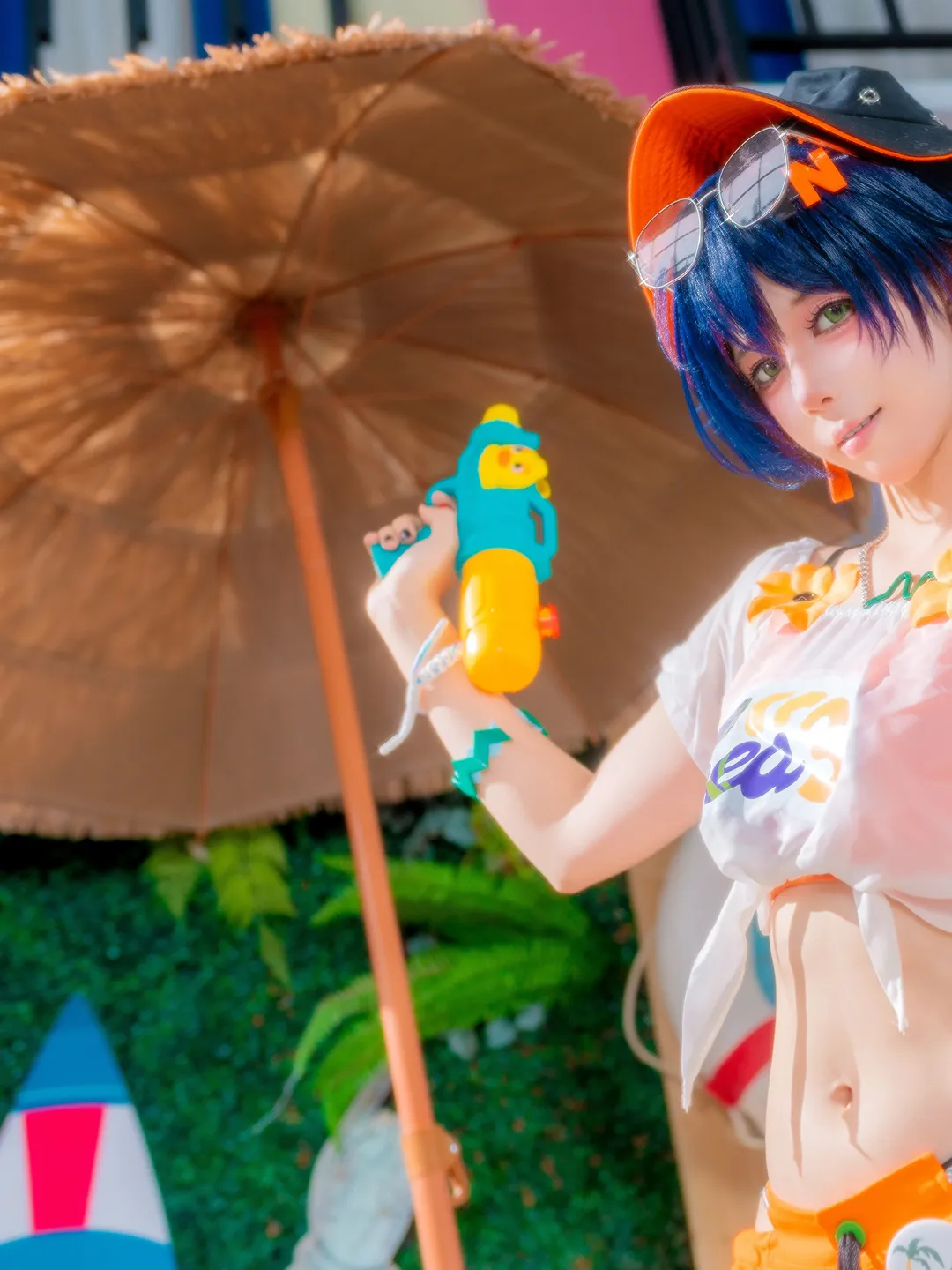 【铃cos】绝区零的夏日水枪对决时刻 - 第 2 张