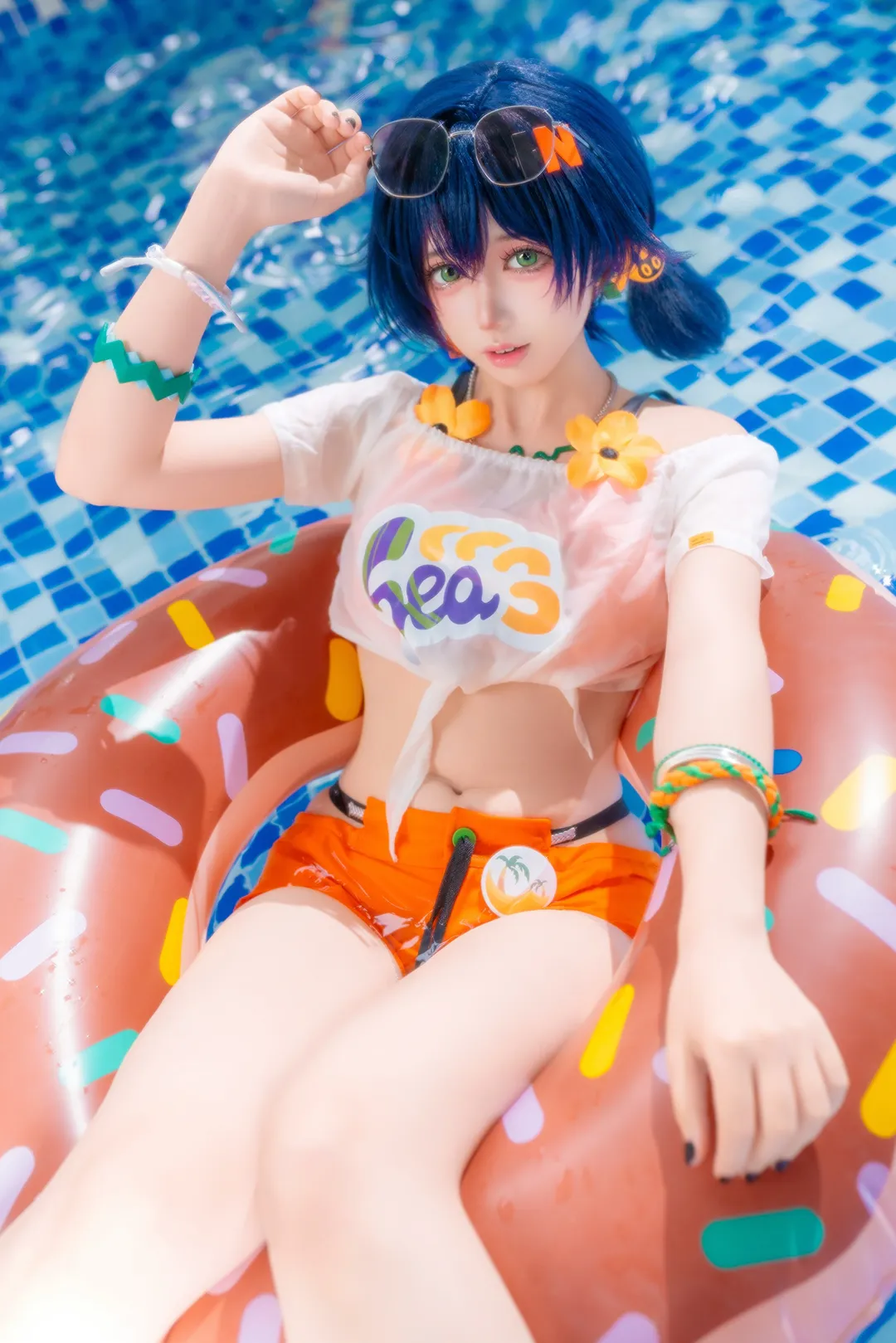 【铃cos】绝区零的夏日水枪对决时刻 - 第 4 张