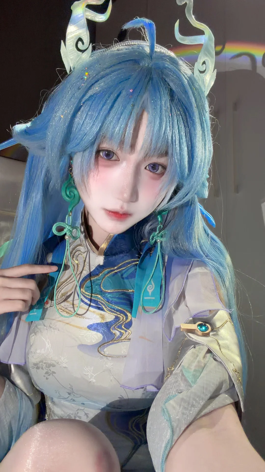 【鸣潮清宵cos】最近的试妆记录与角色扮演心得 - 第 1 张