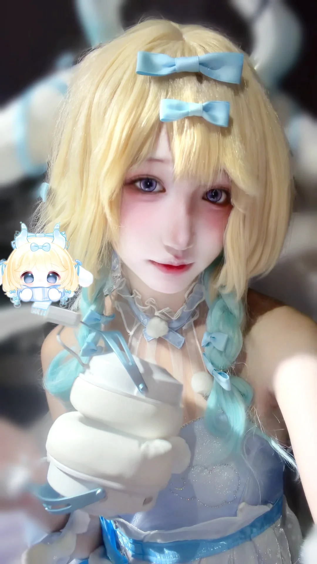【鸣潮清宵cos】最近的试妆记录与角色扮演心得 - 第 6 张