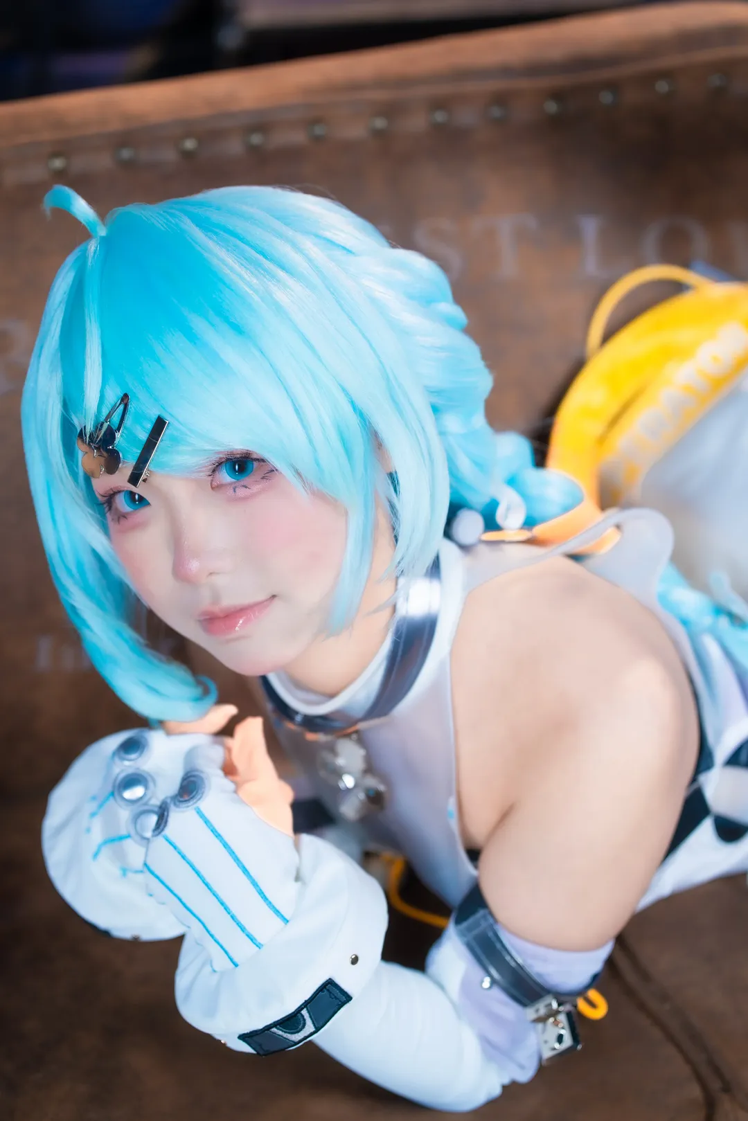 【席徳cos】绝区零第一拍，工业风里的赛博少女 - 第 4 张