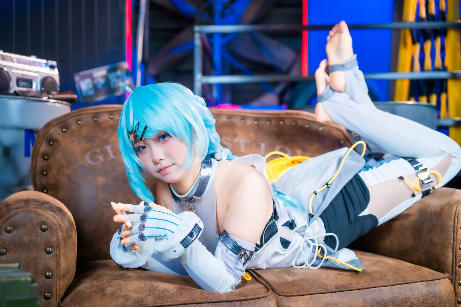 【席徳cos】绝区零第一拍，工业风里的赛博少女 - 第 6 张