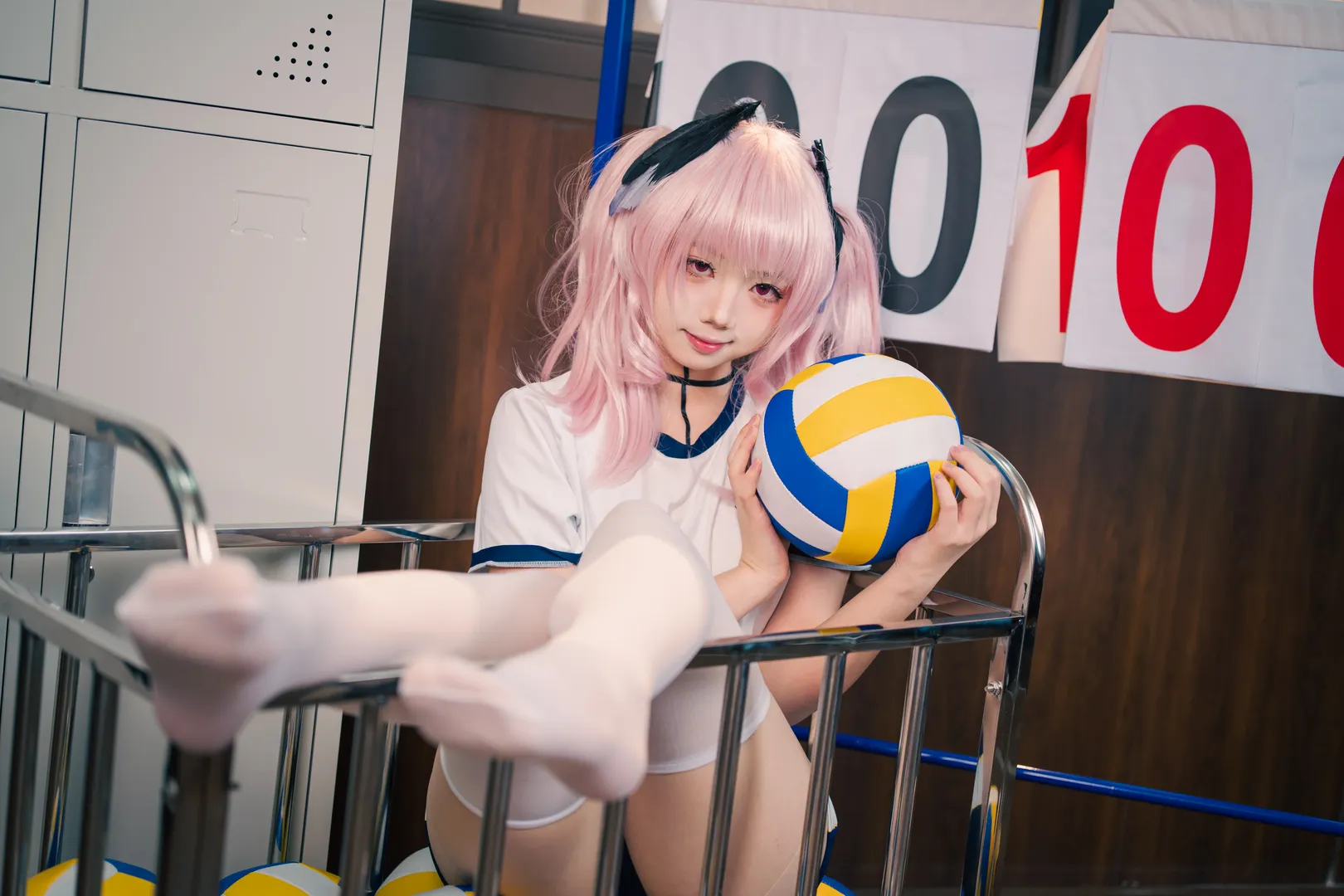【下江小春cos】蔚蓝档案体操服拍摄记录 - 第 5 张