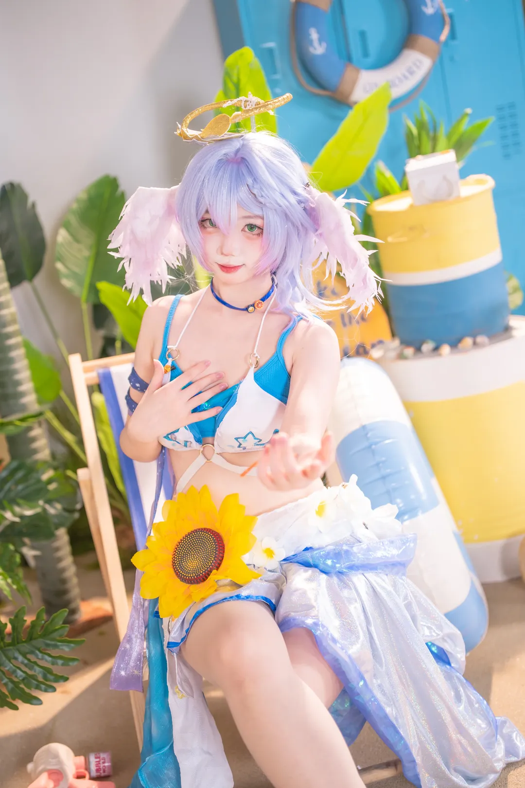 【知更鸟cos】崩坏星穹铁道夏日晴歌 - 第 1 张