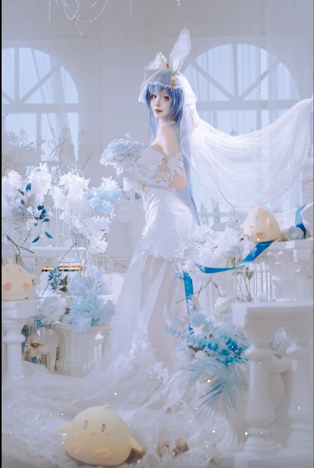 【新泽西cos】碧蓝航线白雪之仪，誓约花嫁的浪漫定格 - 第 2 张