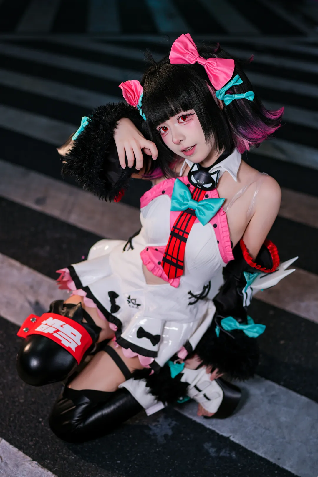 【南宫羽cos】绝区零“妄想天使”的深夜街拍 - 第 1 张