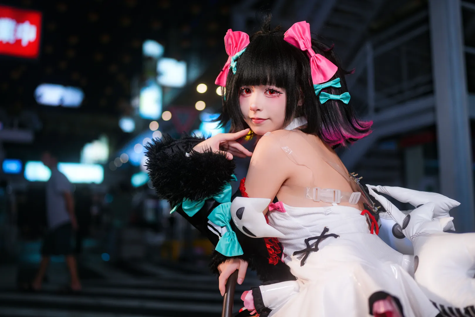 【南宫羽cos】绝区零“妄想天使”的深夜街拍 - 第 10 张
