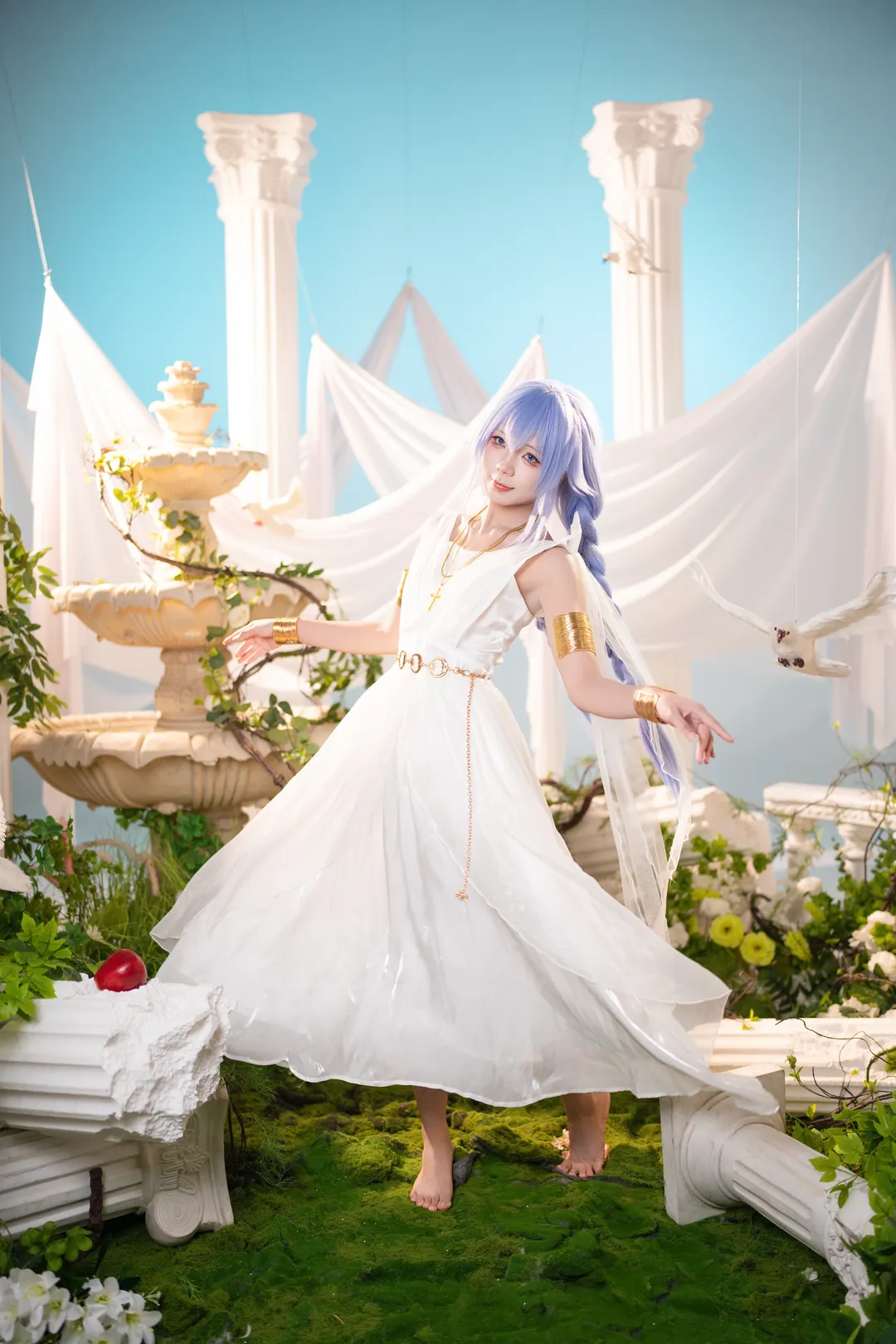 【洛琪希cos】神裝洛琪希的純白幻想 - 第 1 張
