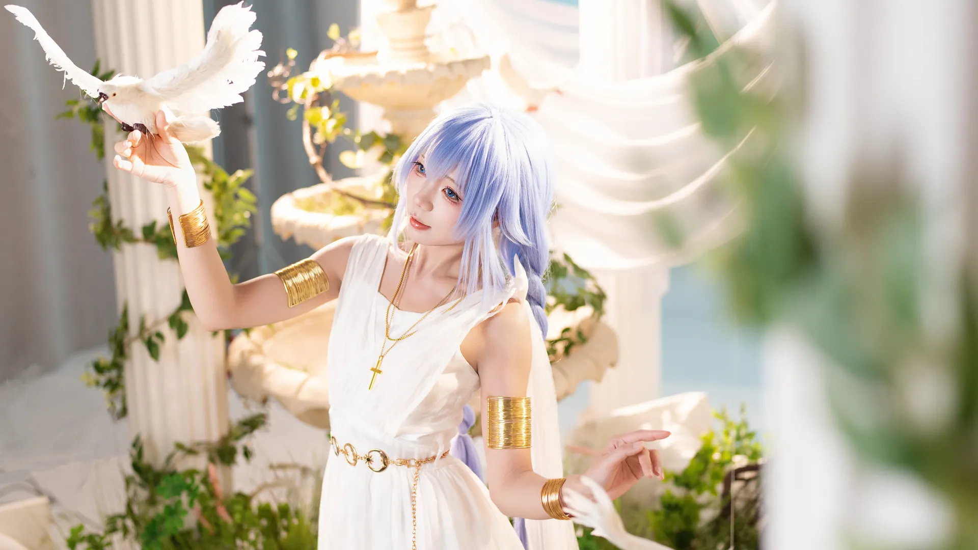 【洛琪希cos】神裝洛琪希的純白幻想 - 第 2 張