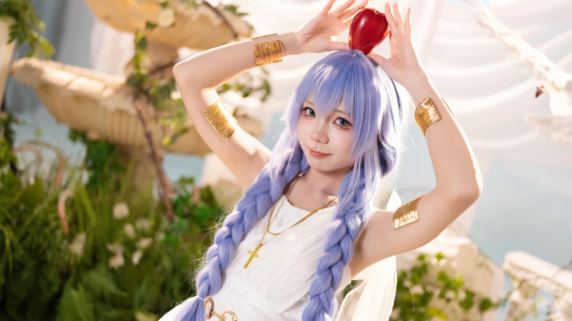 【洛琪希cos】神裝洛琪希的純白幻想 - 第 3 張