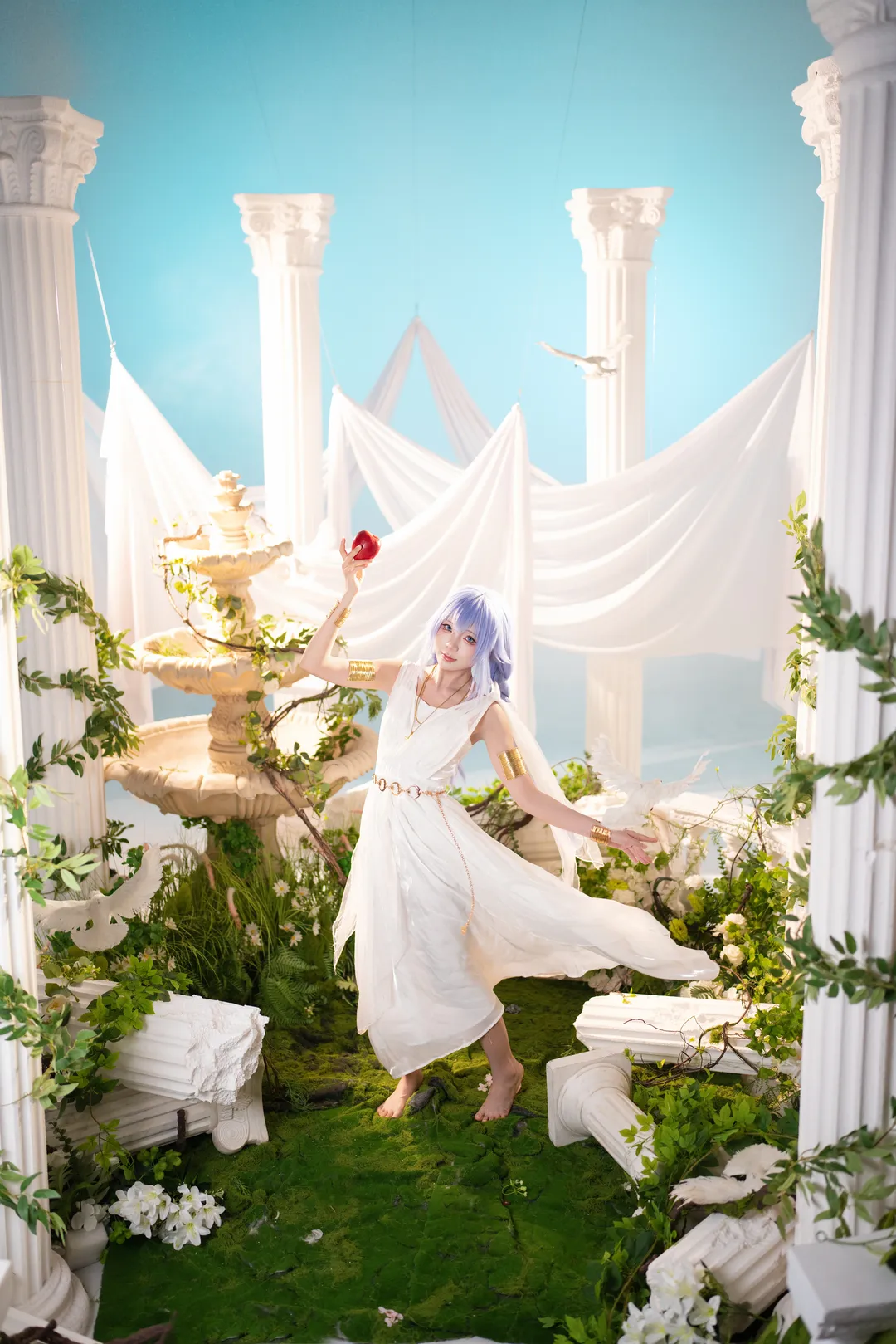 【洛琪希cos】神裝洛琪希的純白幻想 - 第 7 張