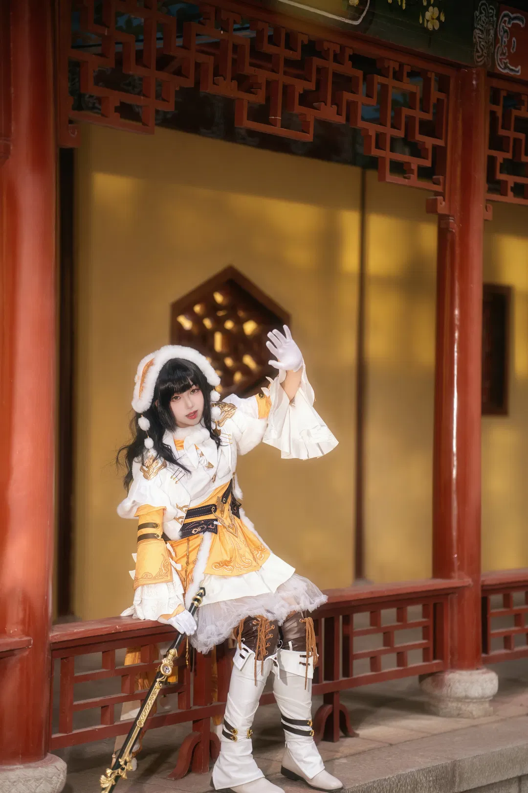 【澤芳嘰蘿cos】劍網3藏劍門派的冬日國風大劍少女 - 第 2 張