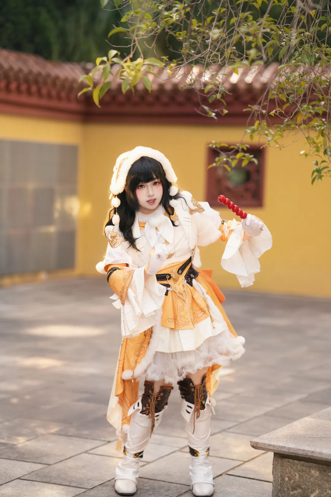 【澤芳嘰蘿cos】劍網3藏劍門派的冬日國風大劍少女 - 第 3 張