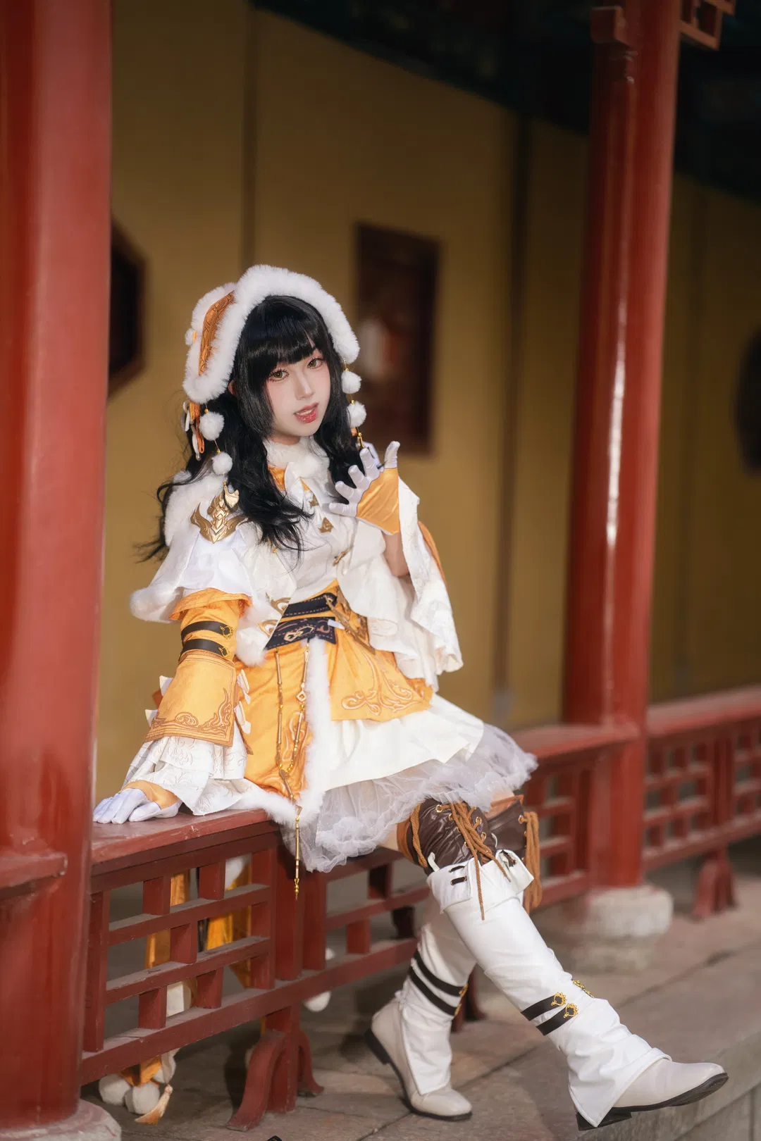 【澤芳嘰蘿cos】劍網3藏劍門派的冬日國風大劍少女 - 第 6 張