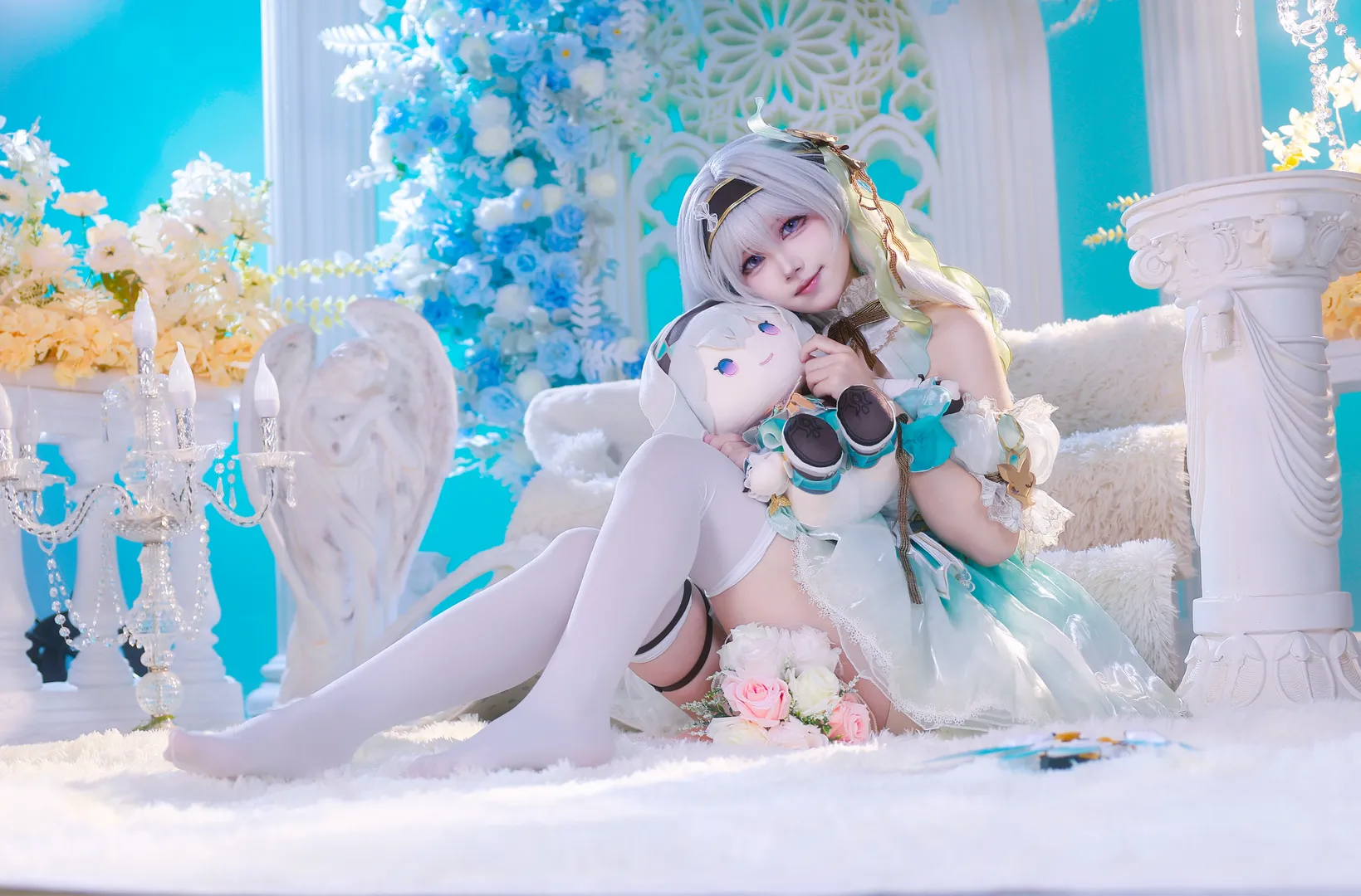 【流萤cos】崩坏星穹铁道，花嫁记忆的梦幻时刻 - 第 2 张