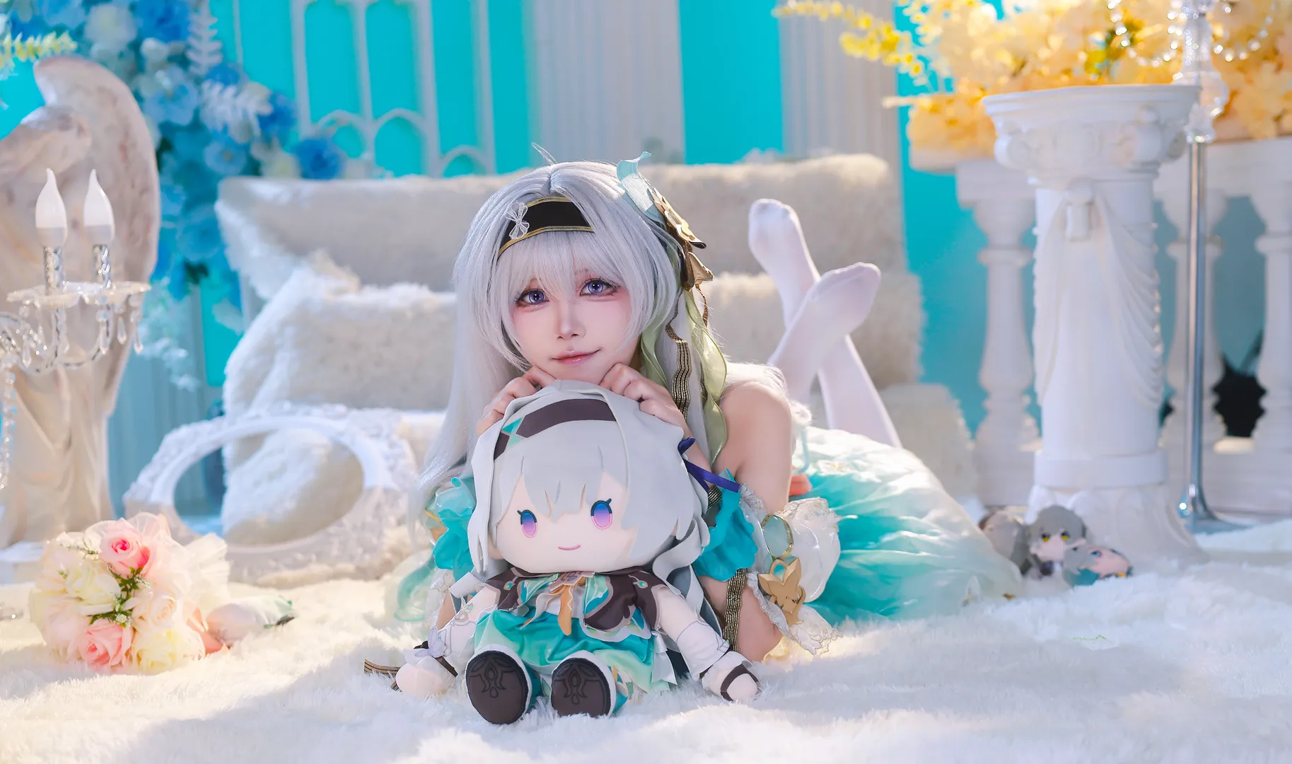 【流萤cos】崩坏星穹铁道，花嫁记忆的梦幻时刻 - 第 3 张