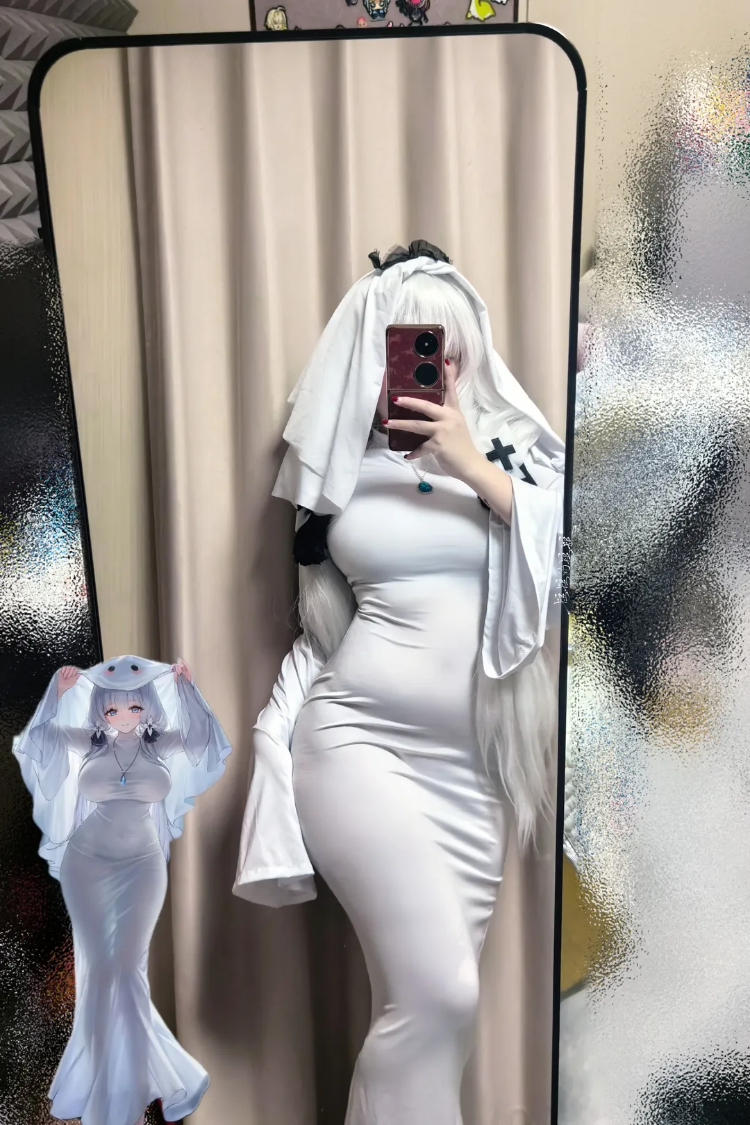 【光辉cos】碧蓝航线幽灵娘造型的紧身穿搭分享 - 第 1 张