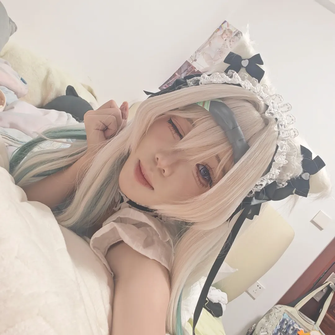 【流萤cos】崩坏星穹铁道居家女仆风格 - 第 1 张