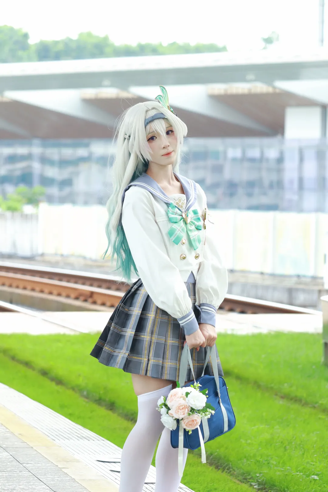 【流萤cos】崩坏星穹铁道，火车站台的日常出行