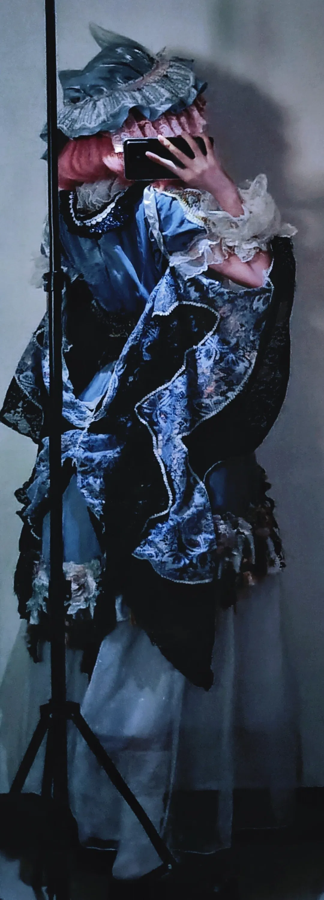 【西行寺幽幽子cos】墨染之蝶二设造型与服装细节分享 - 第 3 张
