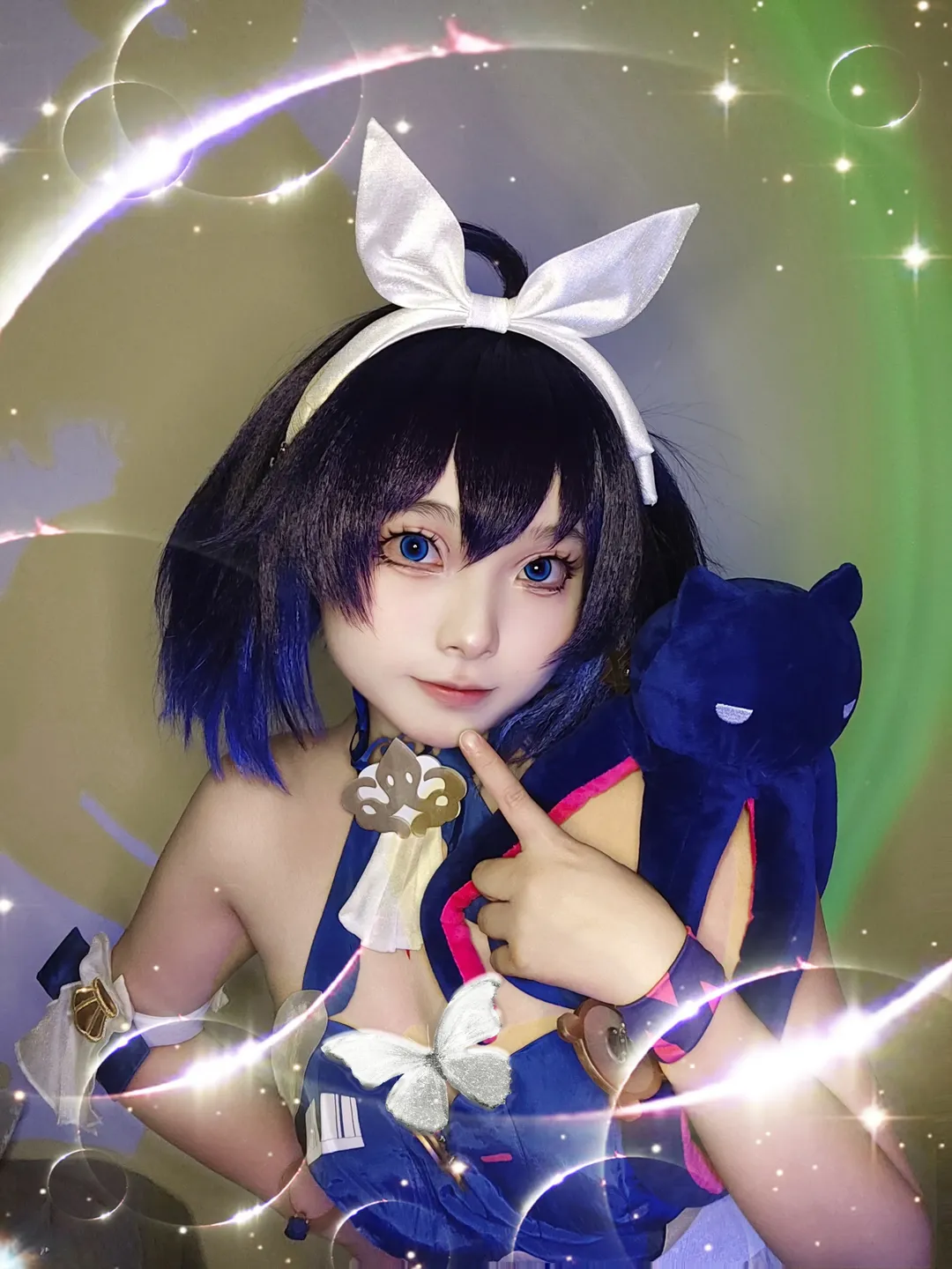 【希儿cos】彼岸浪花的裙摆与星光，去寻找心中的夏日之海 - 第 2 张
