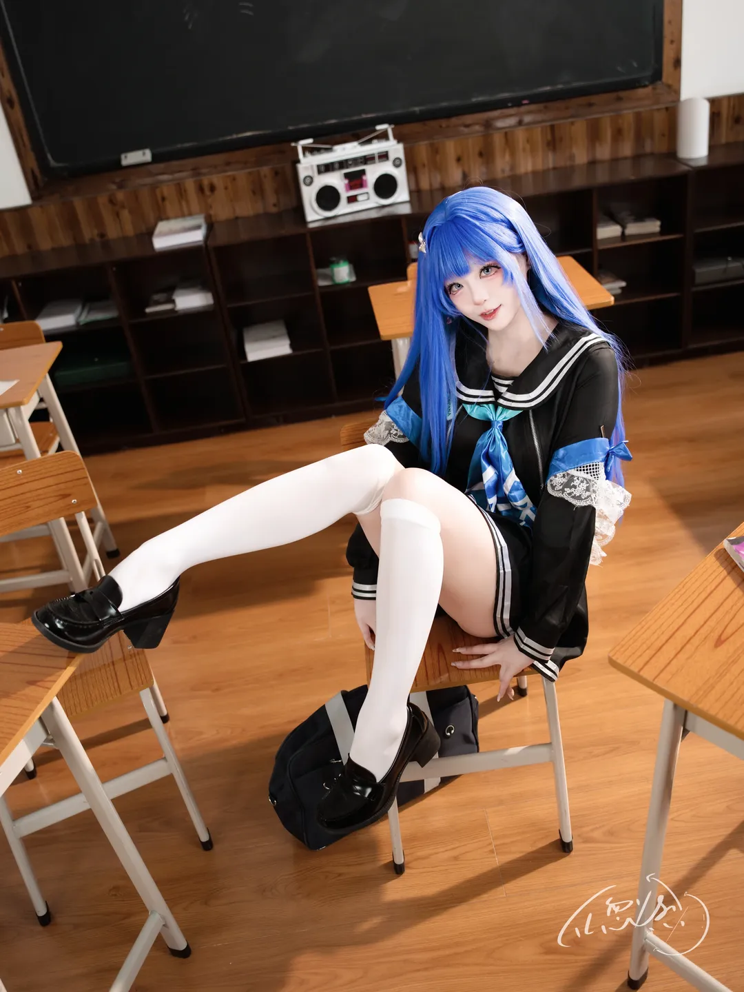 【阿尔卡娜cos】胜利女神里的校园甜妹风 - 第 1 张