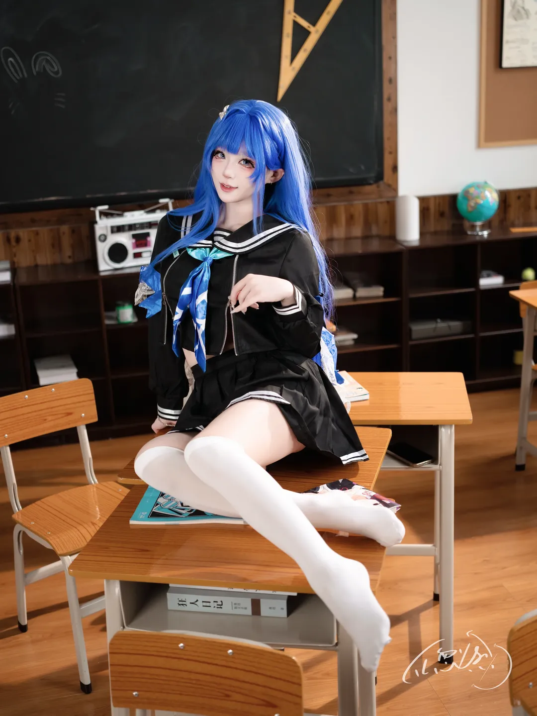 【阿尔卡娜cos】胜利女神里的校园甜妹风 - 第 3 张