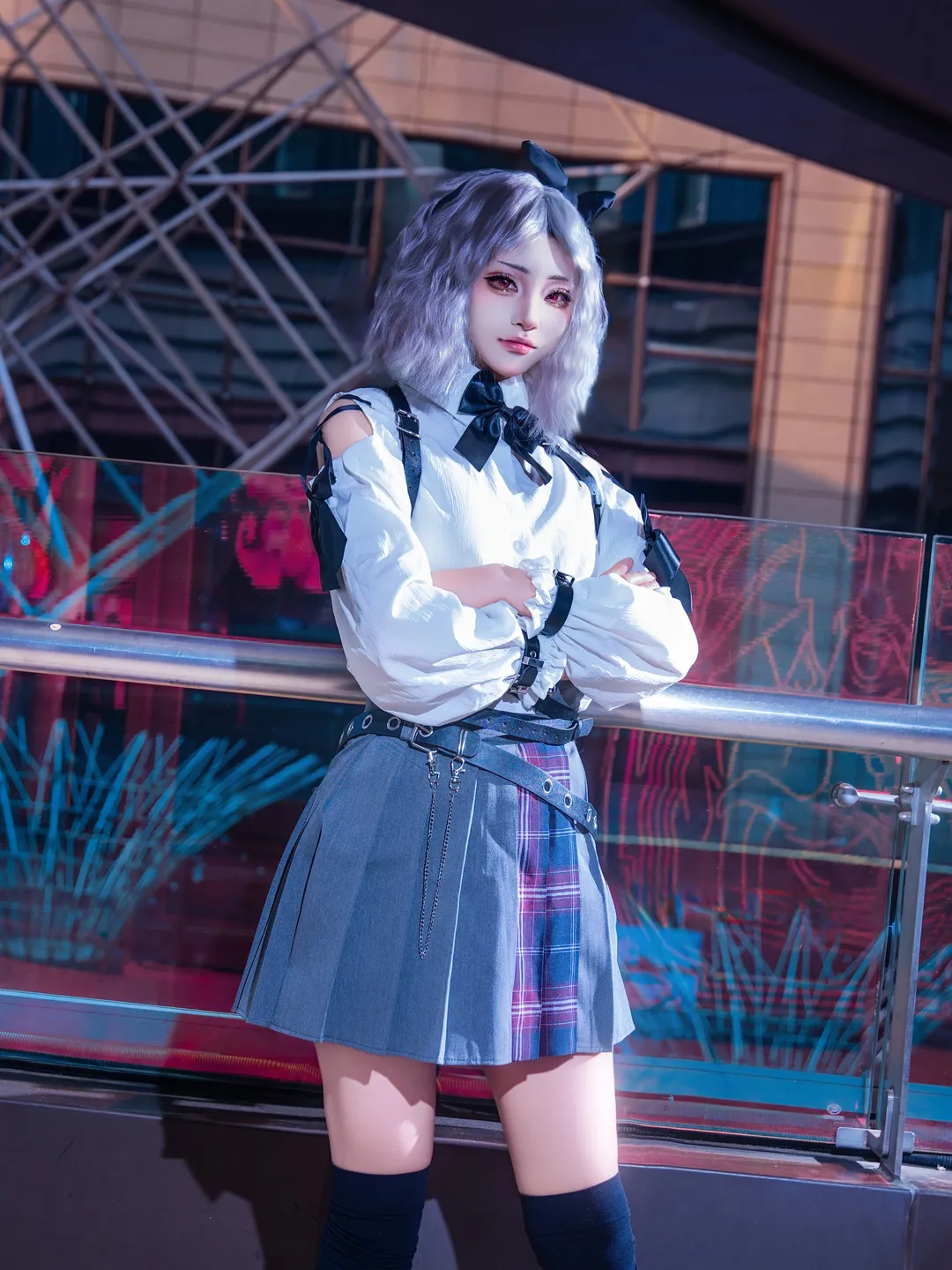 【井芹仁菜cos】夜色霓虹里的倔强，来自Girlsbandcry - 第 6 张
