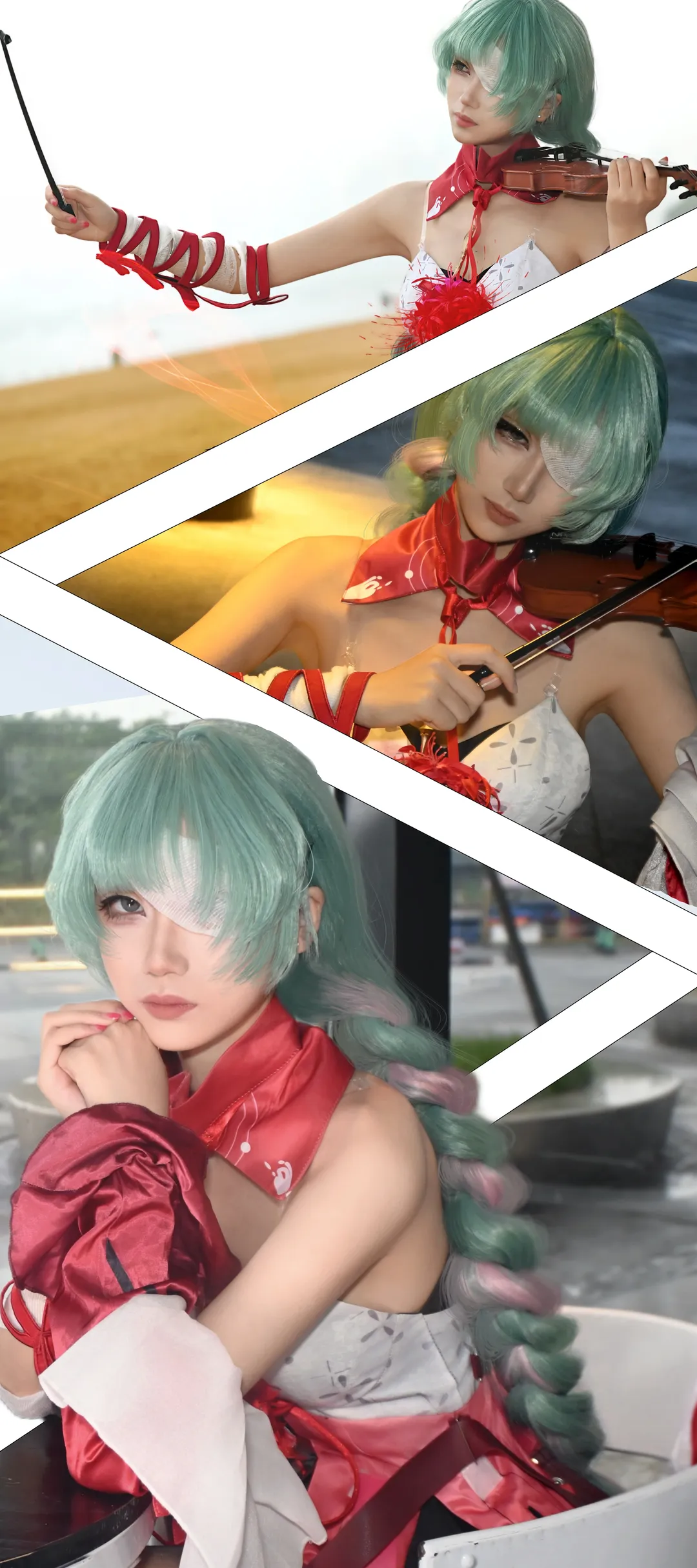 【弗洛洛cos】鸣潮弗洛洛：暗夜中的小提琴手 - 第 1 张