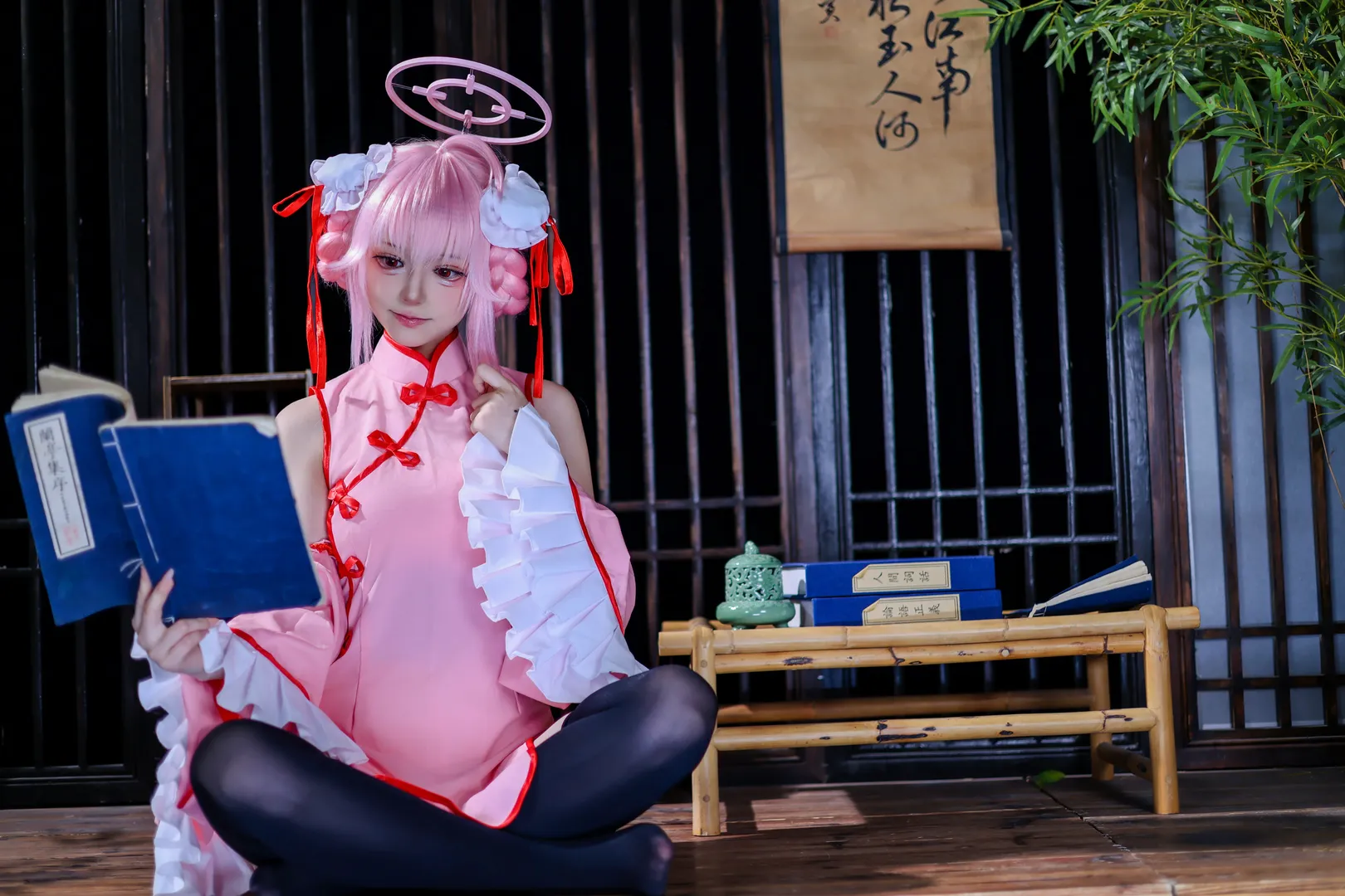 【柚鳥夏cos】蔚藍檔案的午後靜謐時刻 - 第 5 張