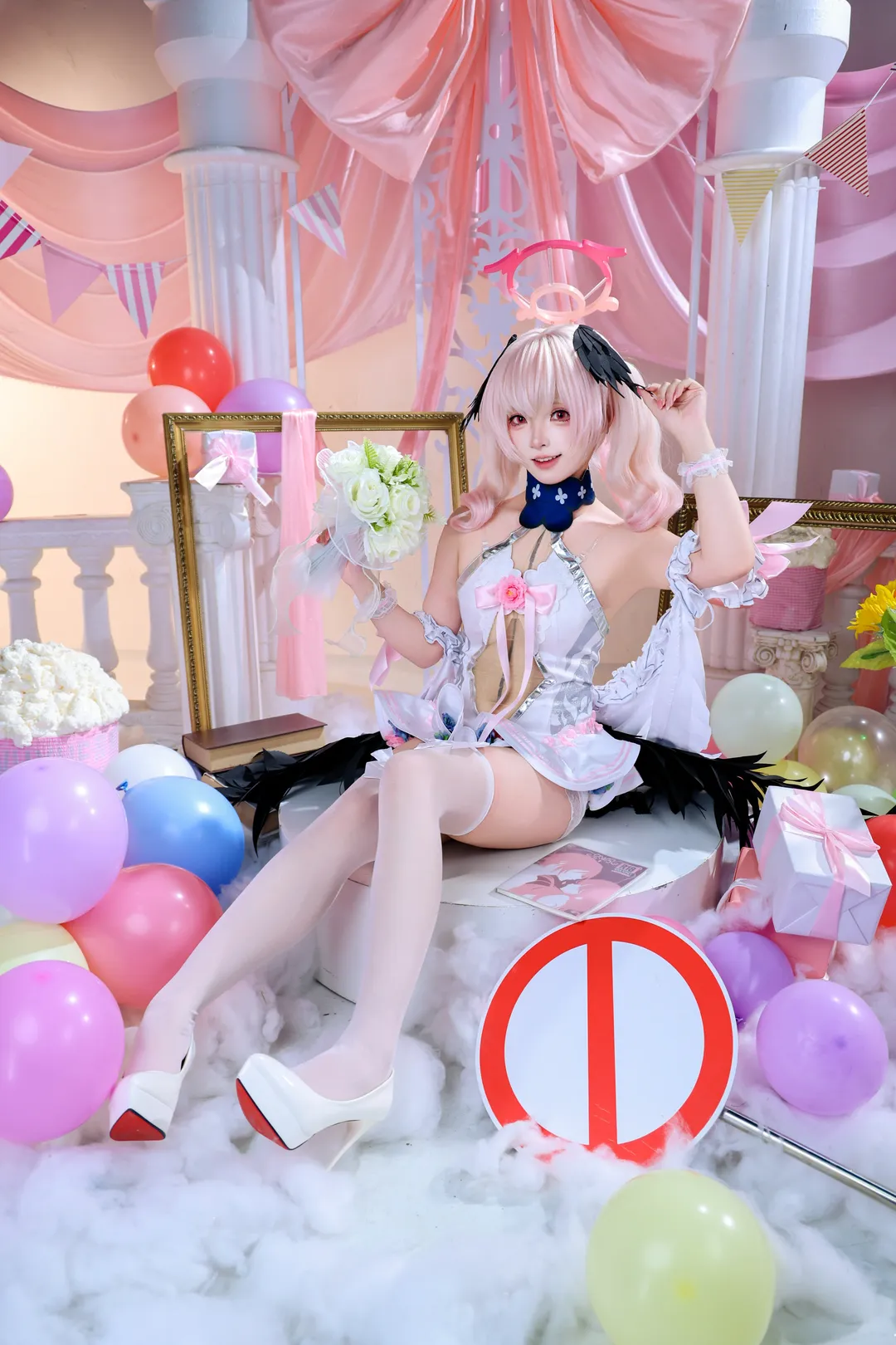 【下江小春cos】纯白誓约下的反差感 - 第 2 张